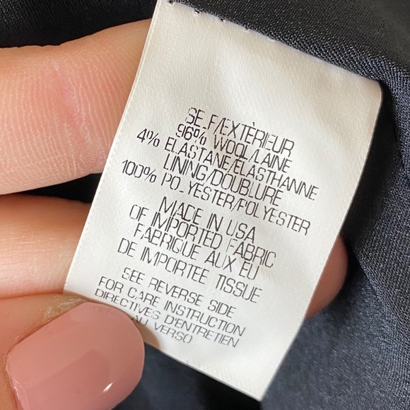 Theory Black Wool Blazer - Picture 5 of 6